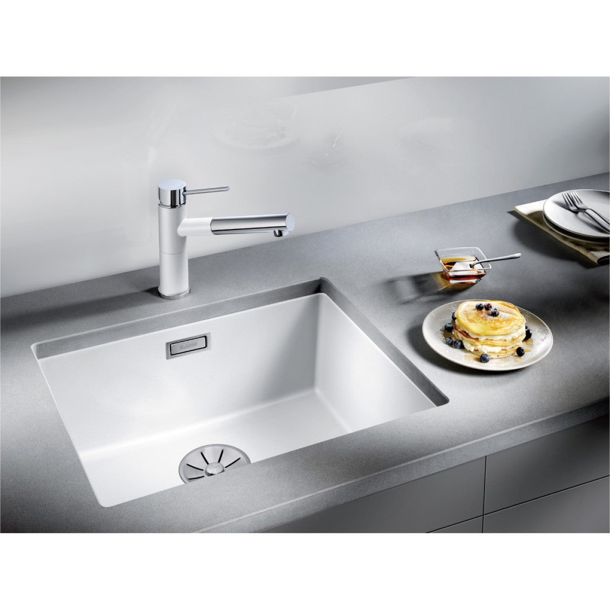523733 Blanco Subline 500-U pomivalno korito iz keramike
