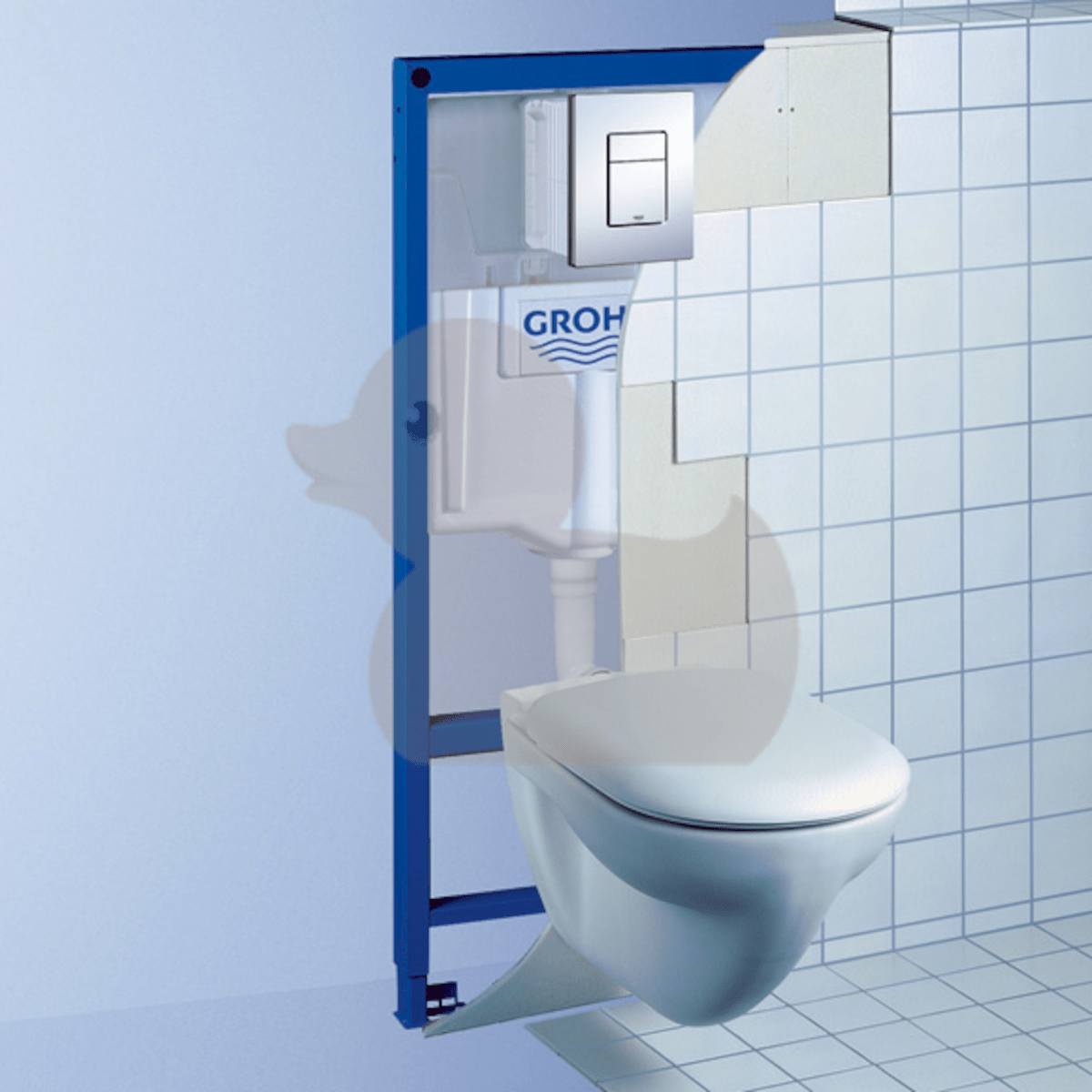 38528001 Grohe Rapid SL podometni splakovalnik za WC školjko
