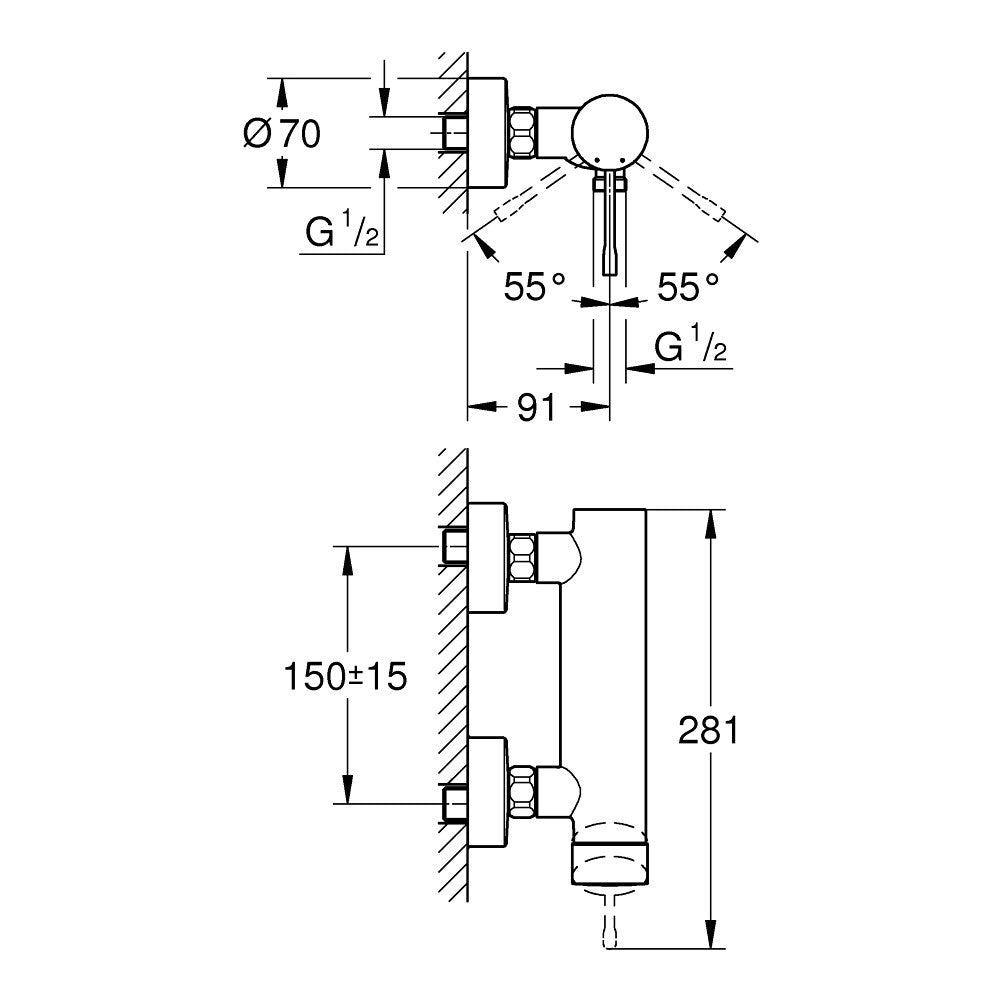 33636001 Grohe Essence armatura za tuš