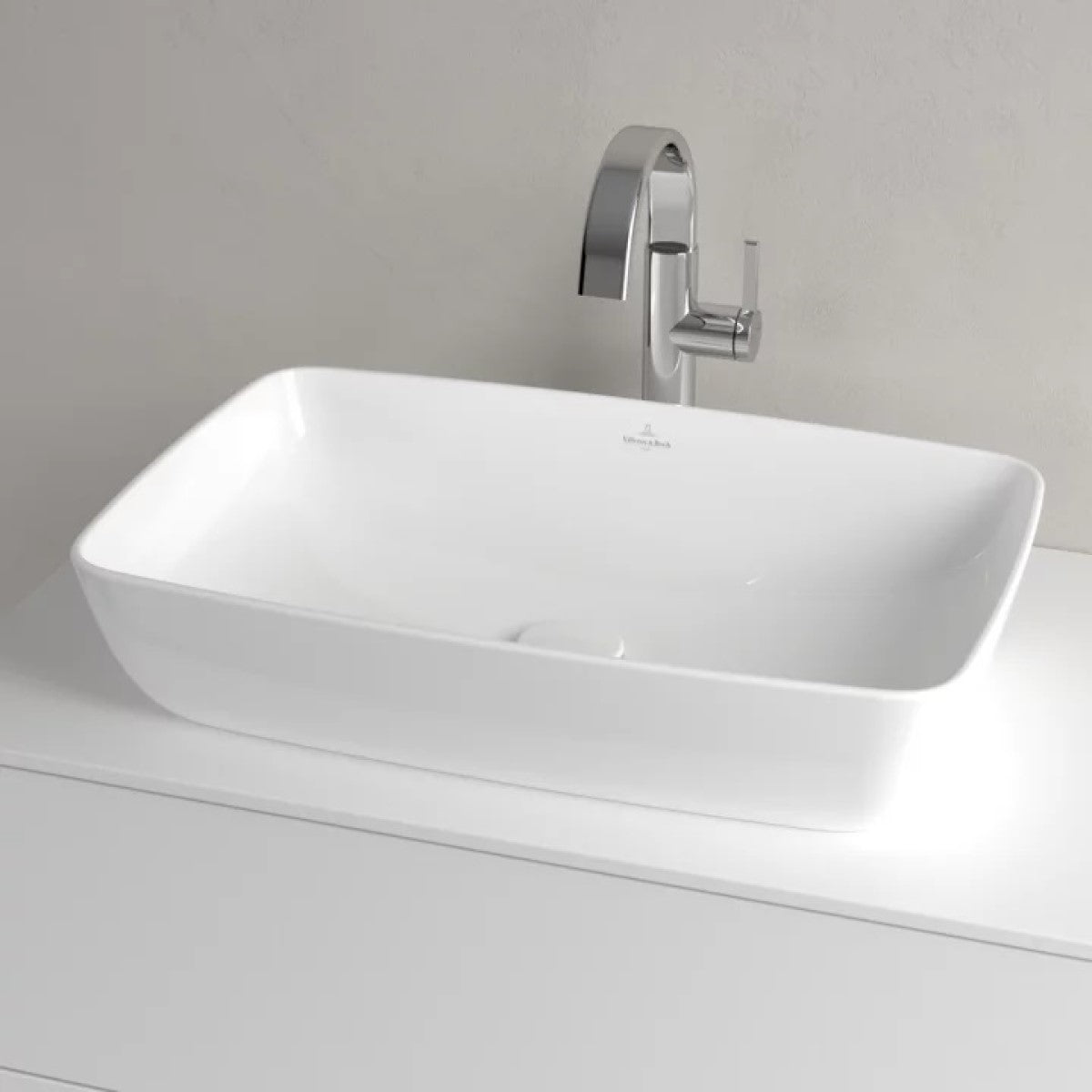 417258R1 Villeroy & Boch Artis CeramicPlus 58 x 38,5 cm nadpultni umivalnik brez odprtine za armaturo