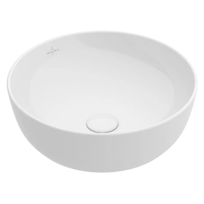 417943R1 Villeroy & Boch Artis CeramicPlus 43 x 43 cm nadpultni umivalnik brez odprtine za armaturo