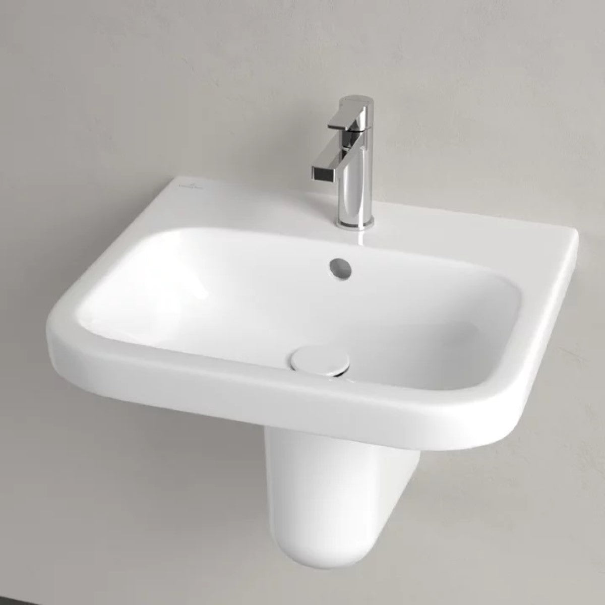 41885501 Villeroy & Boch Finion 55 x 47 cm keramični umivalnik z odprtino za armaturo