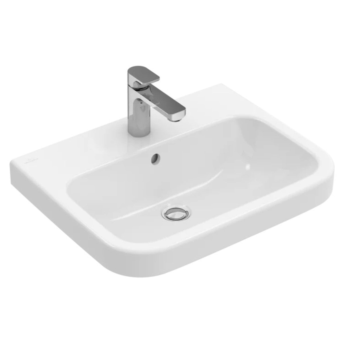 418855R1 Villeroy & Boch Finion CeramicPlus 55 x 47 cm keramični umivalnik z odprtino za armaturo