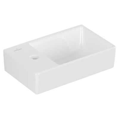 43003R01 Villeroy & Boch Avento 36 x 22 cm keramični umivalnik z odprtino za armaturo leva izvedba