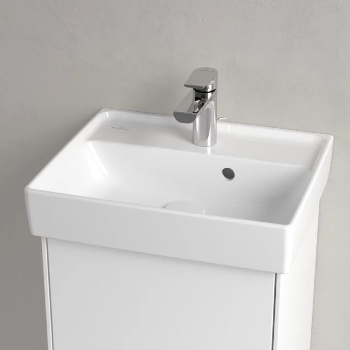 433445R1 Villeroy & Boch Collaro CeramicPlus 45 x 37 cm keramični umivalnik z odprtino za armaturo