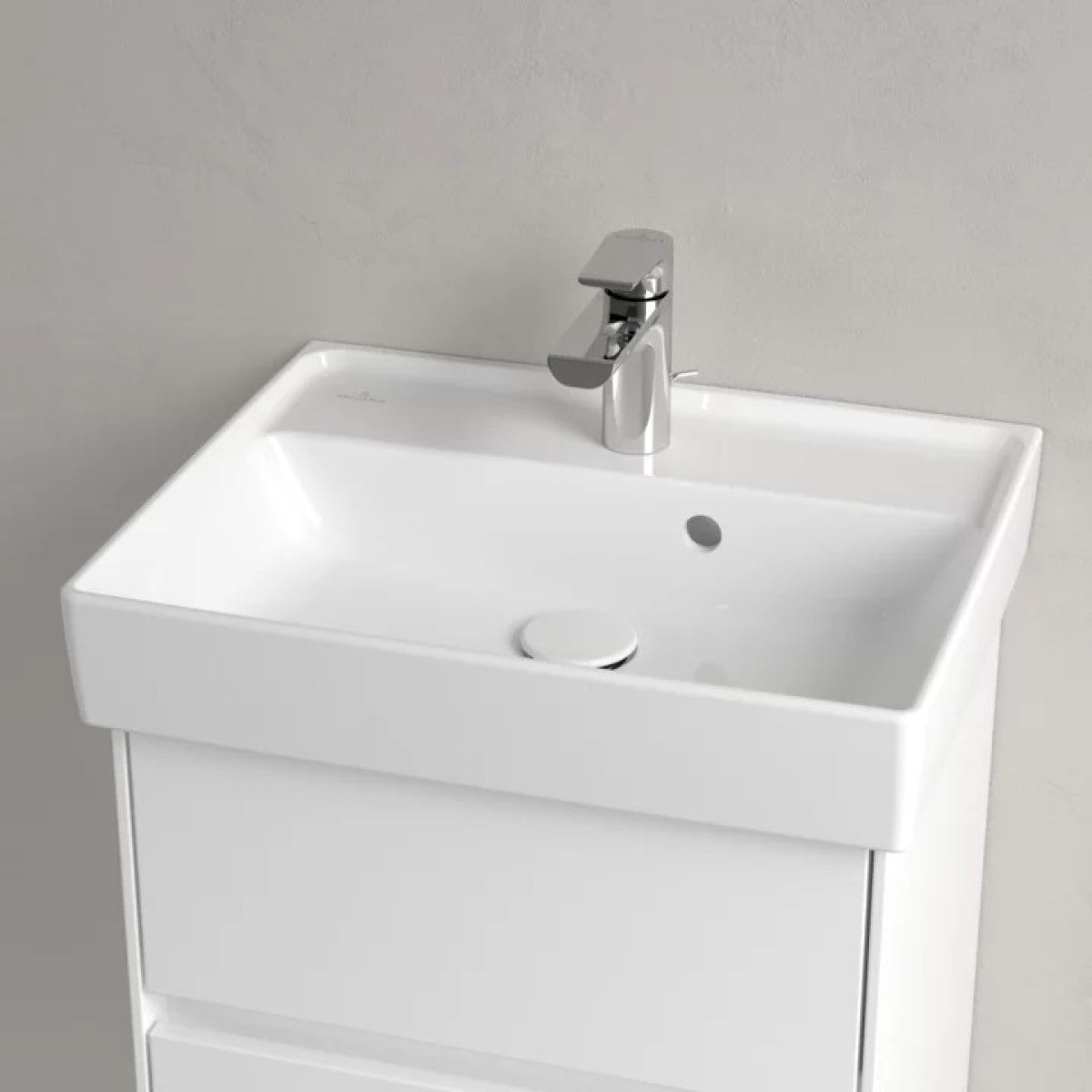 433450R1 Villeroy & Boch Collaro CeramicPlus 50 x 40 cm keramični umivalnik z odprtino za armaturo