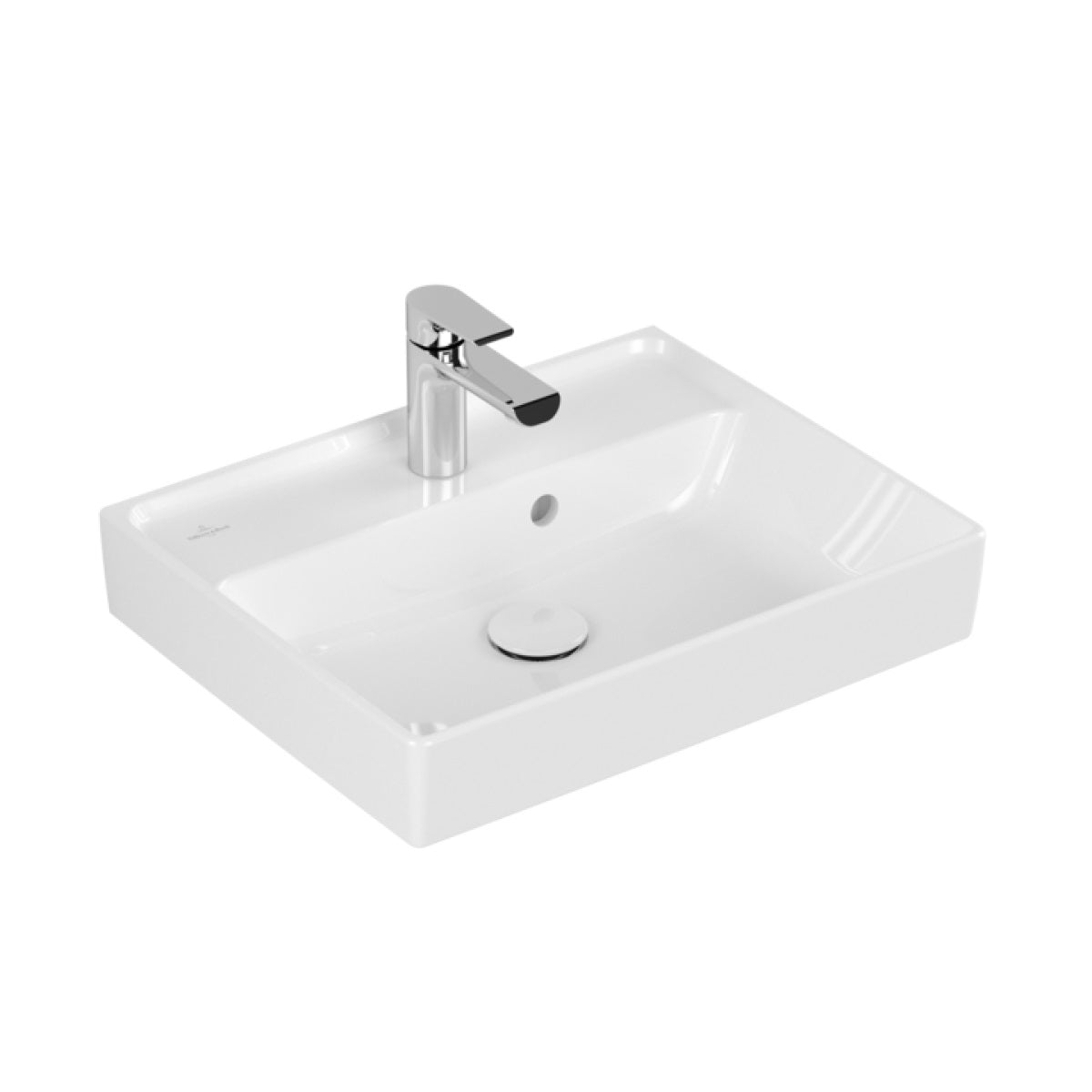 433450R1 Villeroy & Boch Collaro CeramicPlus 50 x 40 cm keramični umivalnik z odprtino za armaturo