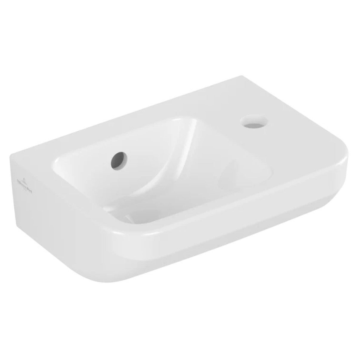 43733601 Villeroy & Boch Architectura 36 x 26 cm keramični umivalnik z odprtino za armaturo desna izvedba