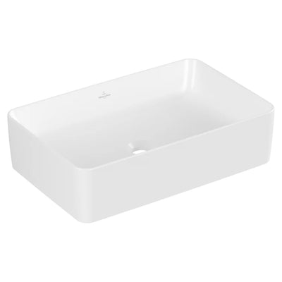 4A2056RW Villeroy & Boch Collaro CeramicPlus 56 x 36 cm nadpultni umivalnik brez odprtine za armaturo