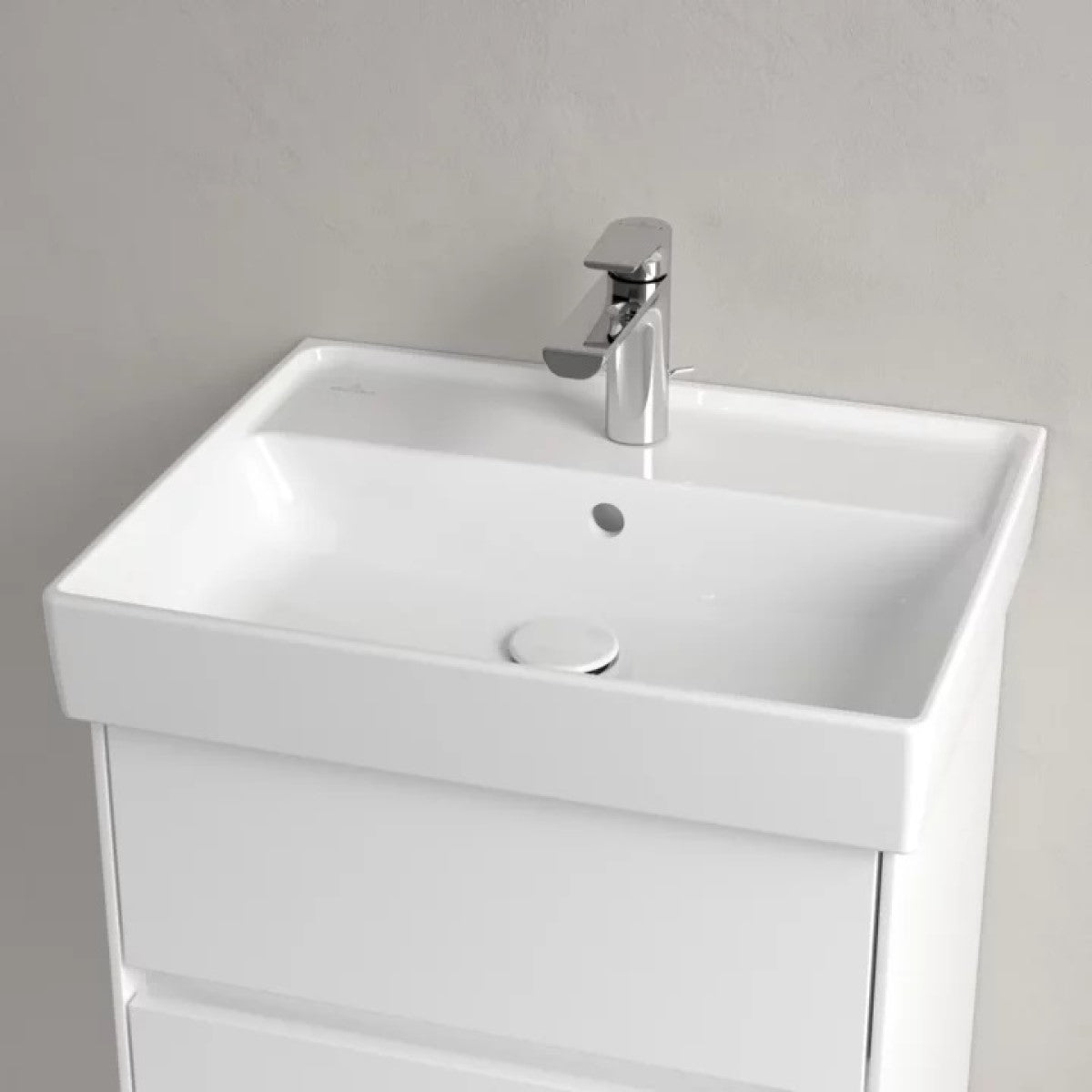 4A3355R1 Villeroy & Boch Collaro CeramicPlus 55 x 44 cm keramični umivalnik z odprtino za armaturo