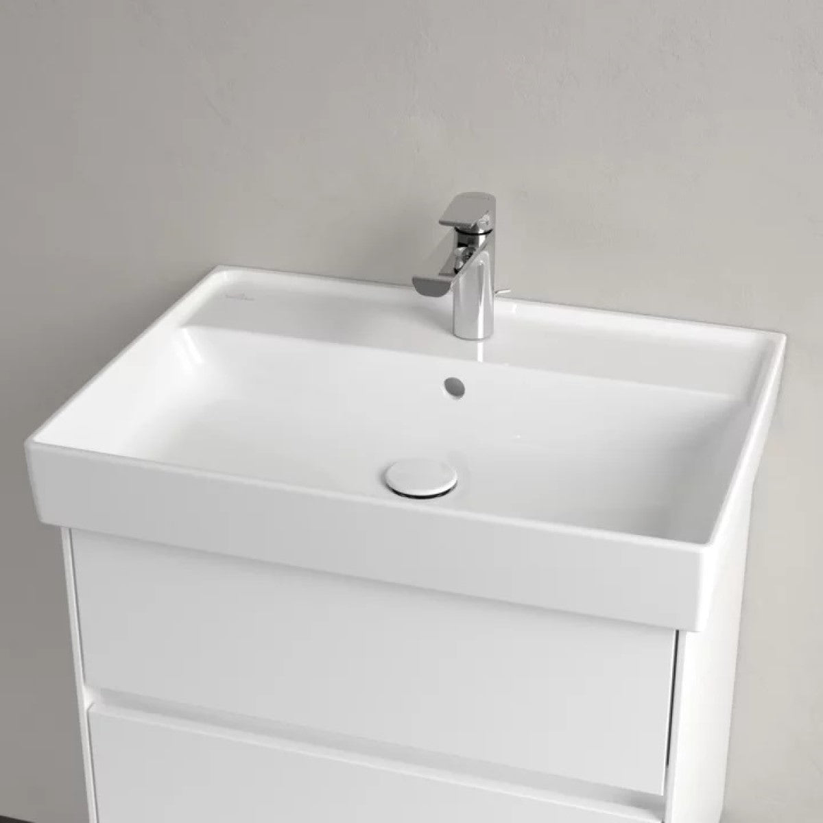 4A3365R1 Villeroy & Boch Collaro CeramicPlus 65 x 47 cm keramični umivalnik z odprtino za armaturo