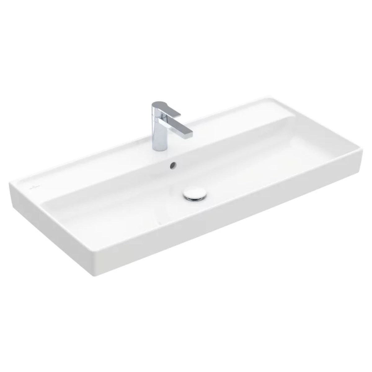 4A33A5R1 Villeroy & Boch Collaro CeramicPlus 100 x 47 cm vgradni umivalnik z odprtino za armaturo