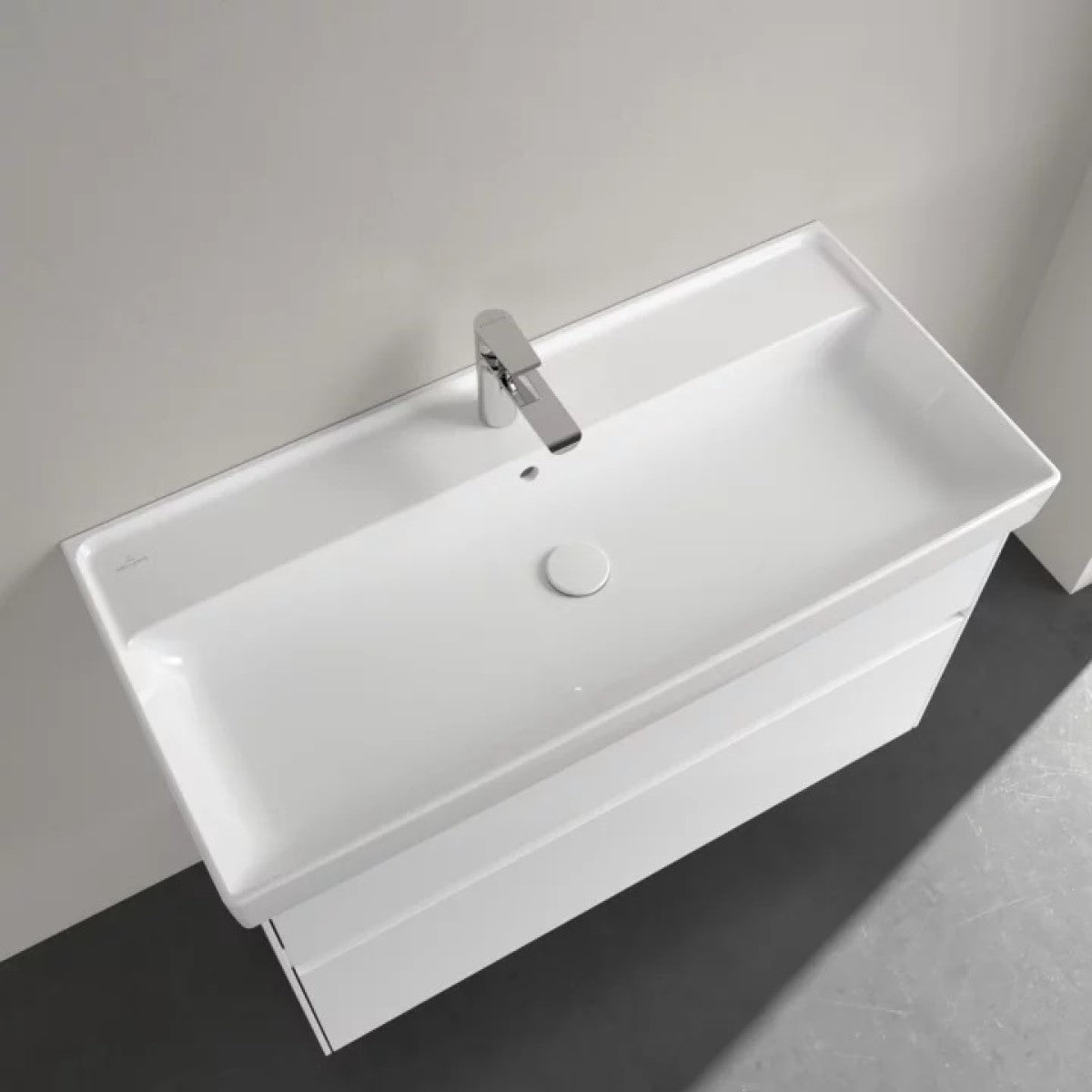 4A33A5R1 Villeroy & Boch Collaro CeramicPlus 100 x 47 cm vgradni umivalnik z odprtino za armaturo