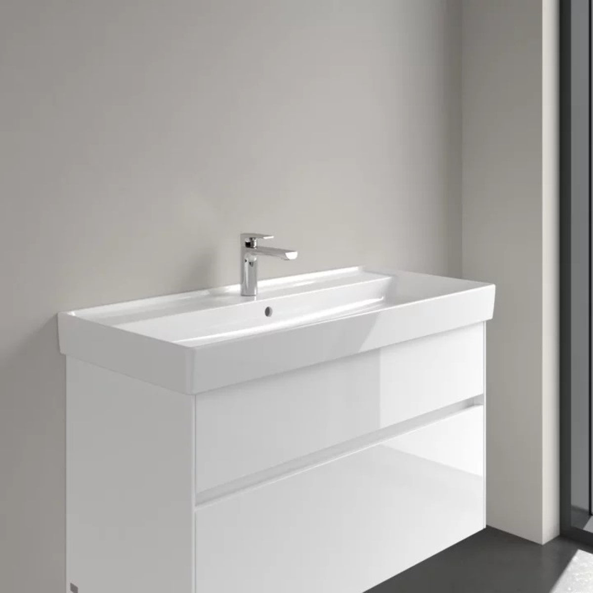 4A33A5R1 Villeroy & Boch Collaro CeramicPlus 100 x 47 cm vgradni umivalnik z odprtino za armaturo