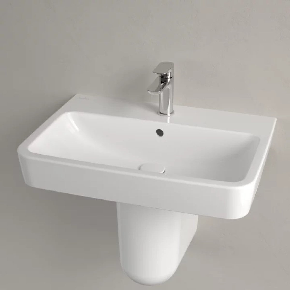 4A416501 Villeroy & Boch O.novo 65 x 46 cm keramični umivalnik z odprtino za armaturo