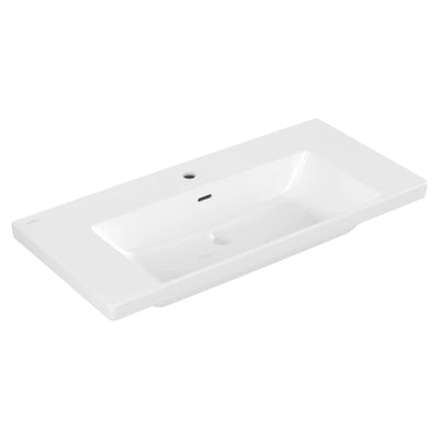 4A70A501 Villeroy & Boch Subway 3.0 100 x 47 cm keramični umivalnik z odprtino za armaturo