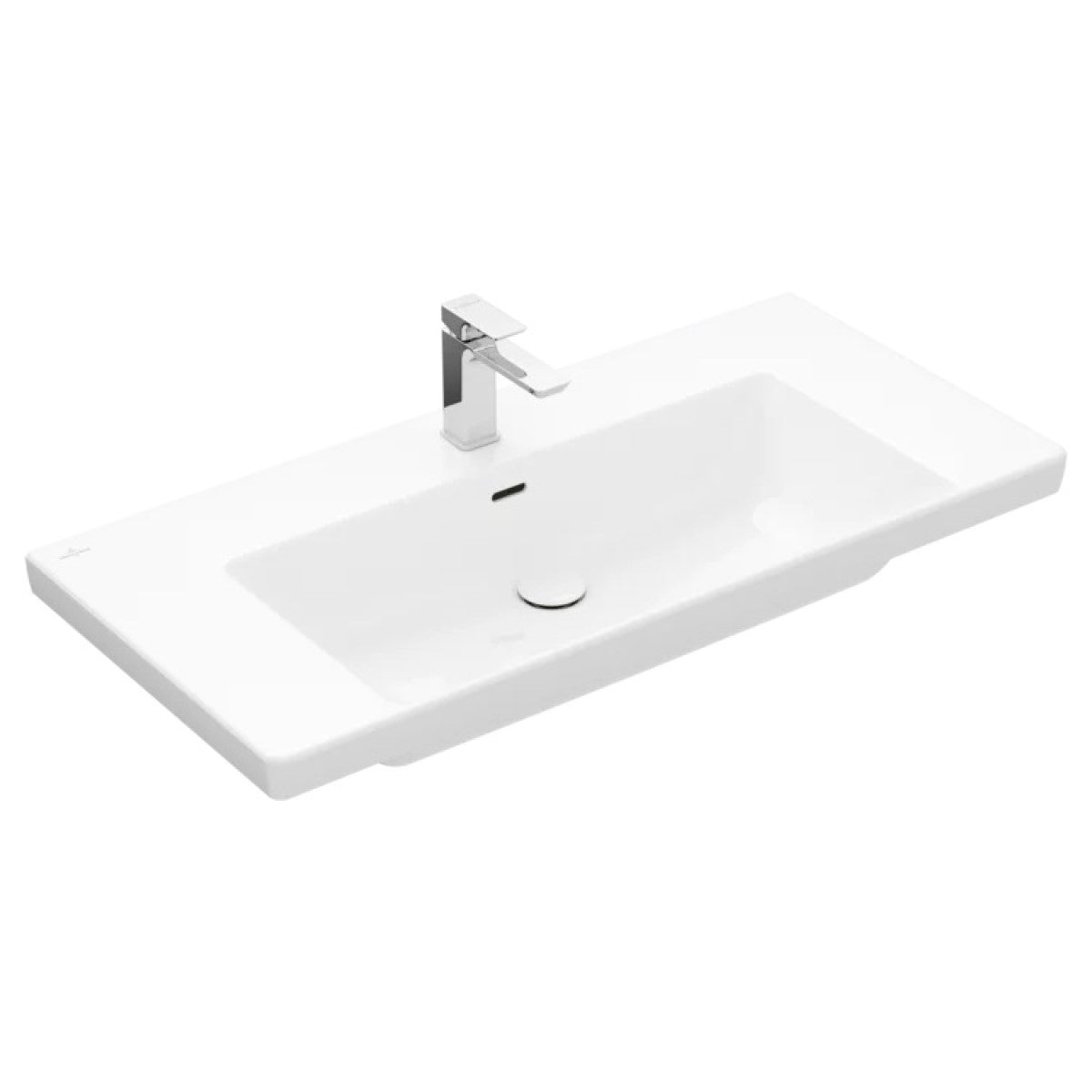 4A70A501 Villeroy & Boch Subway 3.0 100 x 47 cm keramični umivalnik z odprtino za armaturo