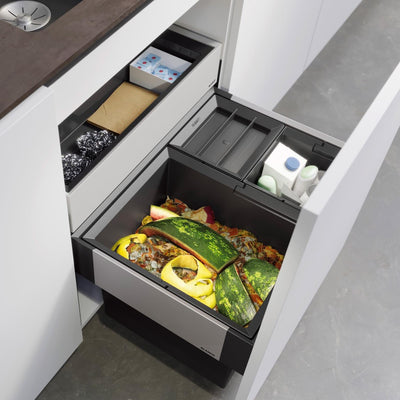 526210 Blanco Select II XL 60/3 Orga, 1 x 30l, 2 x 8l sorter odpadkov