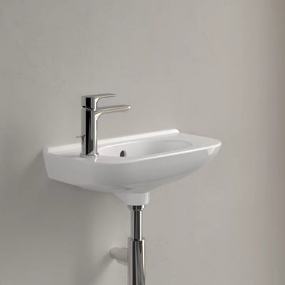 536154R1 Villeroy & Boch O.Novo Compact CeramicPlus 50 x 25 cm keramični umivalnik leva izvedba