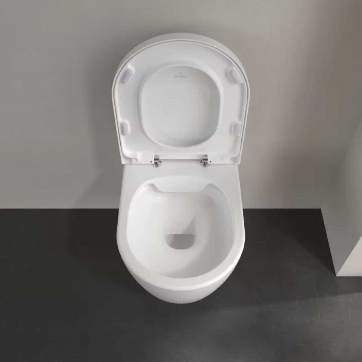 5656HR01 Villeroy & Boch Avento Combi-Pack viseča WC školjka z WC desko s počasnim zapiranjem