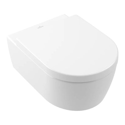 5656HR01 Villeroy & Boch Avento Combi-Pack viseča WC školjka z WC desko s počasnim zapiranjem