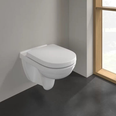 5660R0T2 Villeroy & Boch O.novo CeramicPlus viseča brezrobna WC školjka