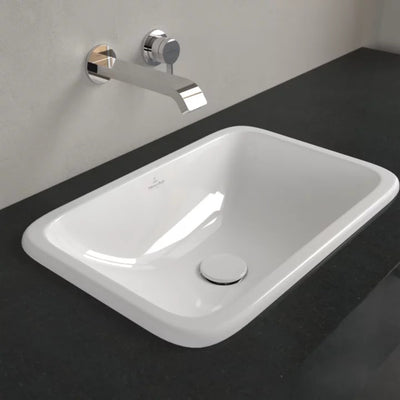 614510R1 Villeroy & Boch Loop & Friends CeramicPlus 51 x 34 cm vgradni umivalnik