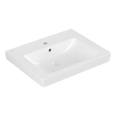 7113F0R1 Villeroy & Boch Subway 2.0 CeramicPlus 60 x 47 cm keramični umivalnik z odprtino za armaturo