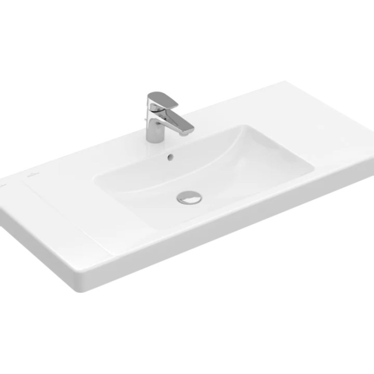 71758001 Villeroy & Boch Subway 2.0 80 x 47,5 cm keramični umivalnik z odprtino za armaturo