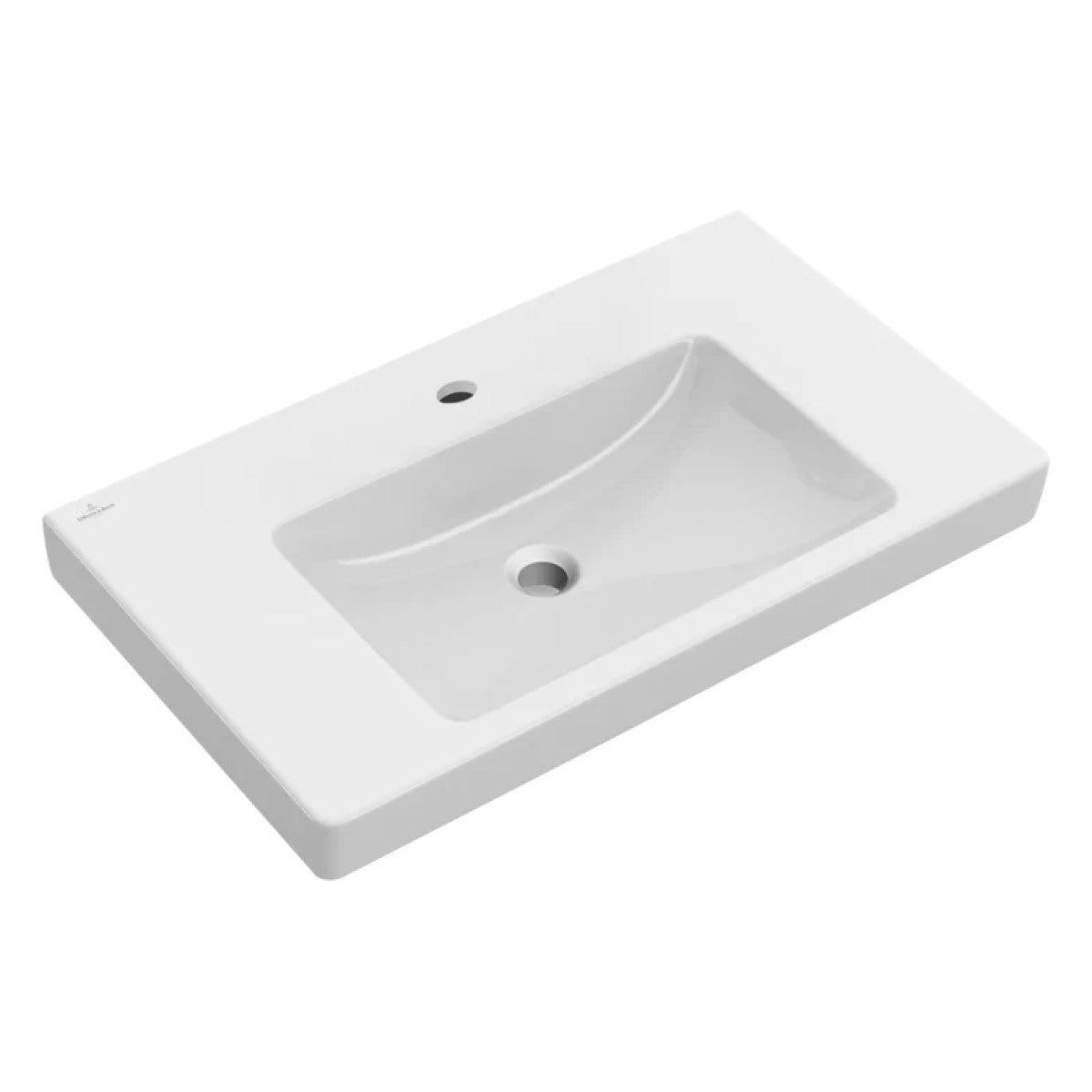 717580R1 Villeroy & Boch Subway 2.0 CeramicPlus 80 x 47,5 cm keramični umivalnik z odprtino za armaturo