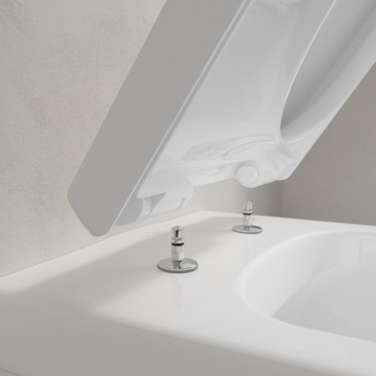 98M9C101 Villeroy & Boch Architectura WC deska s počasnim zapiranjem "Soft Close" in "QuickRelease"