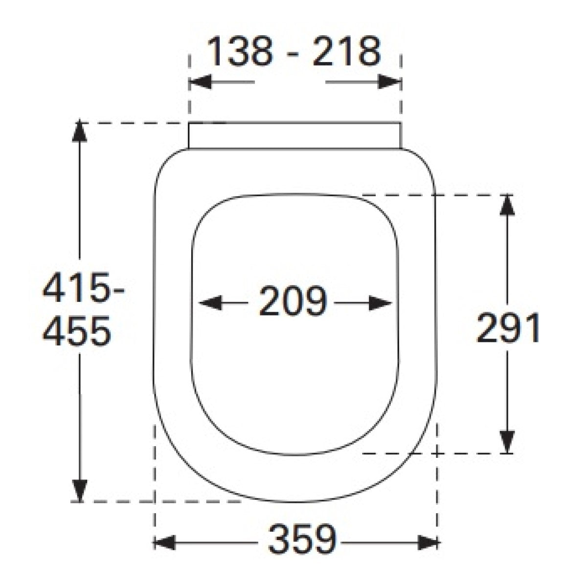 9M55S101 Villeroy & Boch Subway WC deska s počasnim zapiranjem "Soft Close" in "QuickRelease"