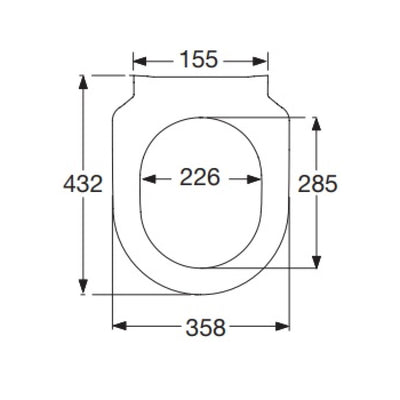 9M65S101 Villeroy & Boch Subway tanka WC deska s počasnim zapiranjem "Soft Close" in "QuickRelease"