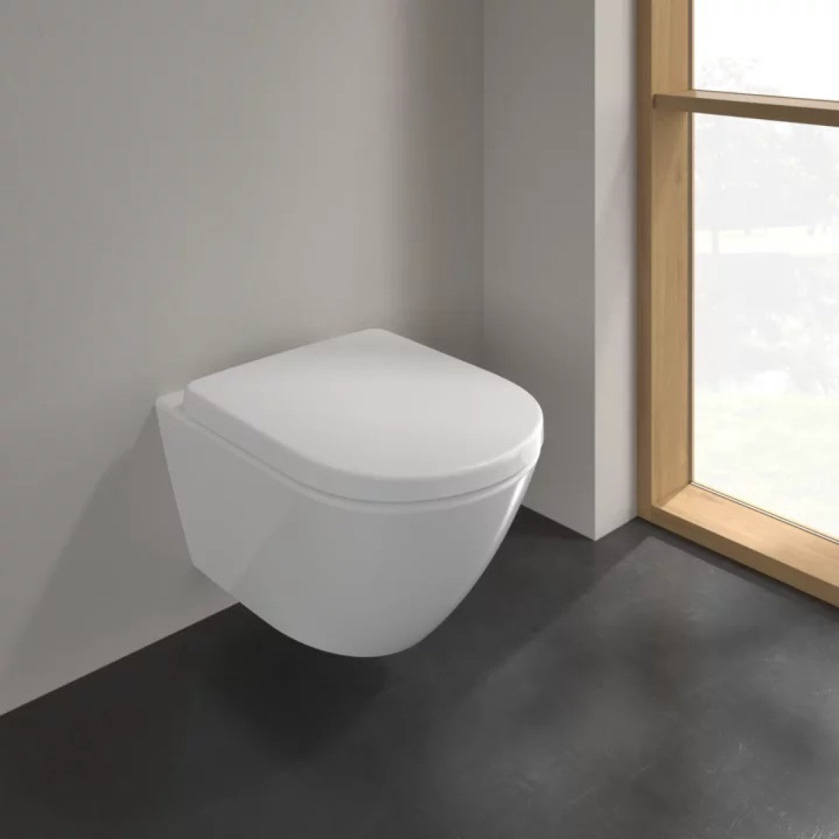 9M86S101 Villeroy & Boch Subway 2.0 WC deska s počasnim zapiranjem "Soft Close" in "QuickRelease"