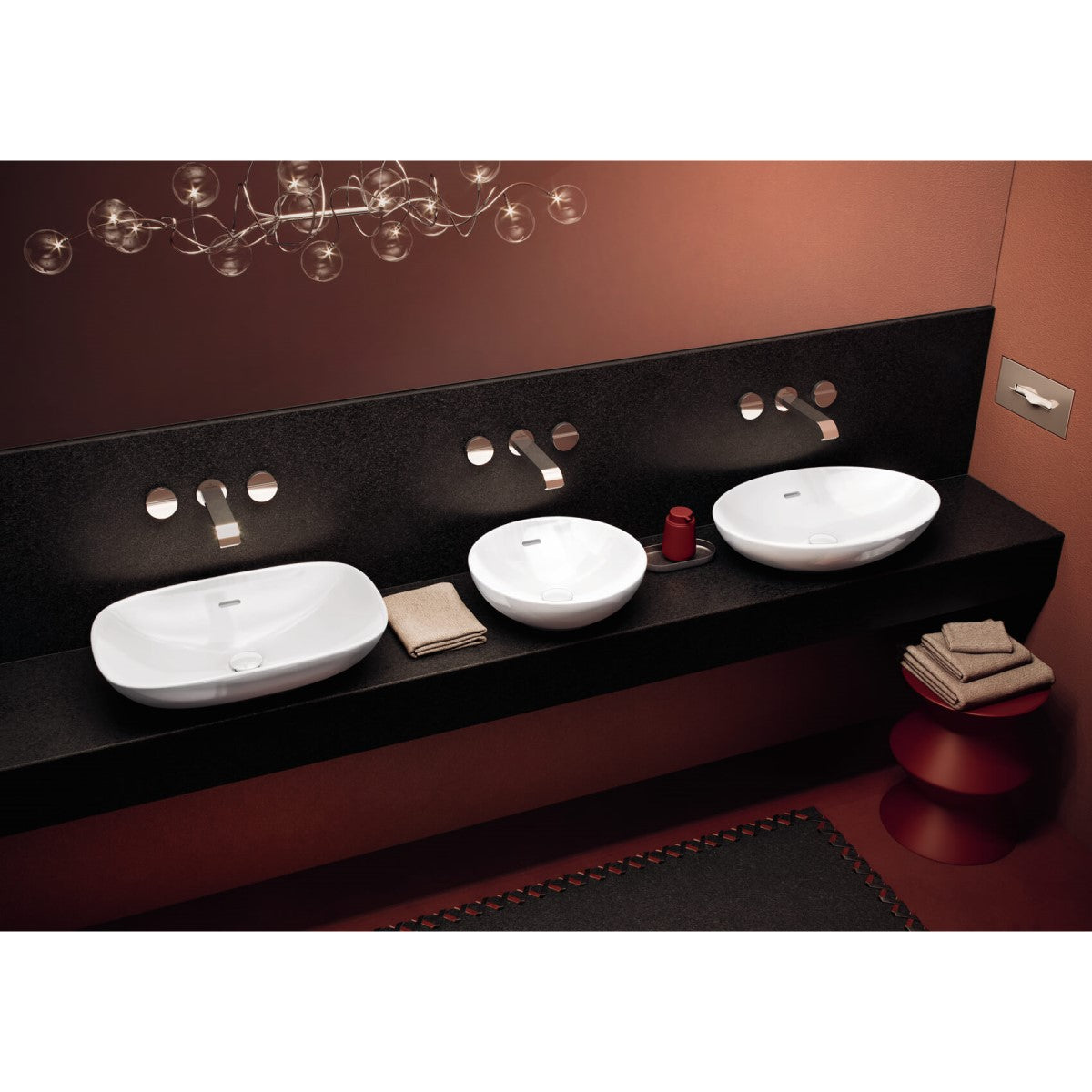 4A4700RW Villeroy & Boch Loop & Friends CeramicPlus 56 x 38 cm nadpultni umivalnik