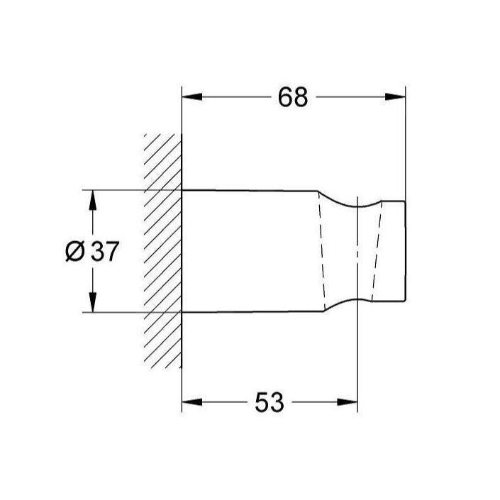 26102000 Grohe Vitalio Universal držalo za tuš ročko