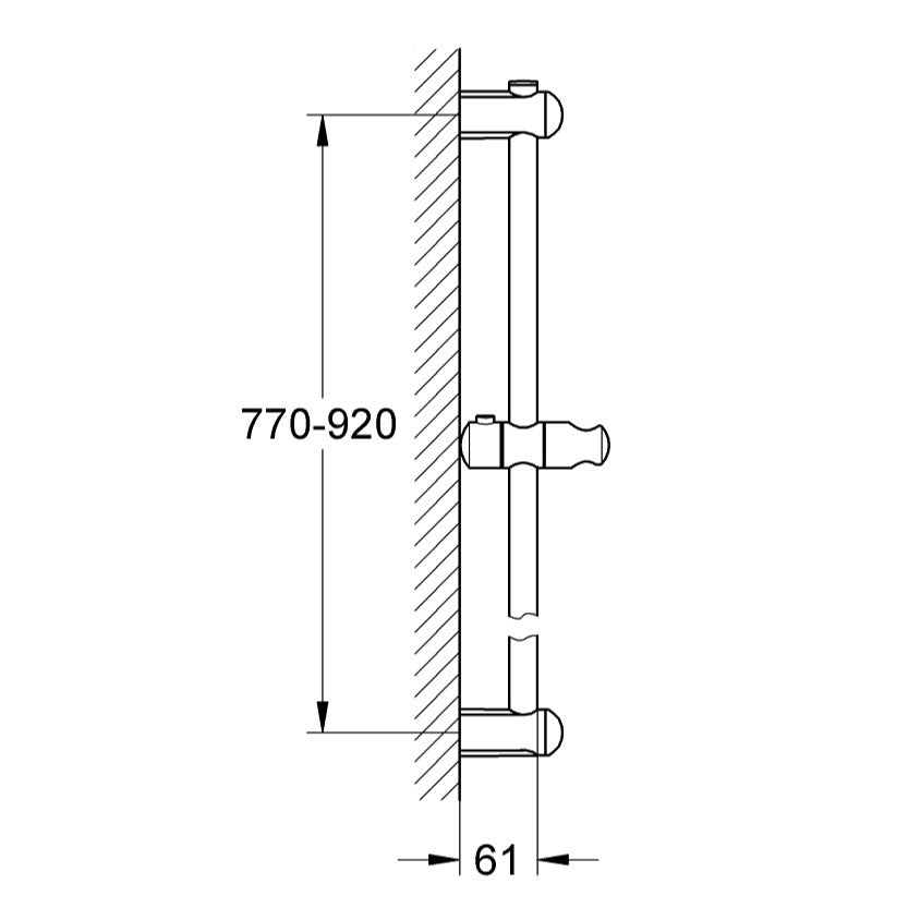 27500000 Grohe Euphoria tuš konzola 900 mm