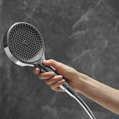 Tuš ročke — 26865000 Hansgrohe Rainfinity tuš ročka 3 funkcije EcoSmart | SAN-KERAMIKA.SI