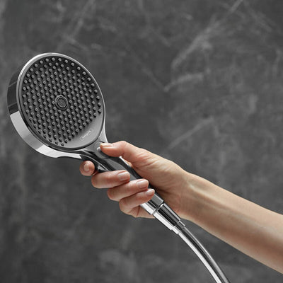 Tuš ročke — 26864000 Hansgrohe Rainfinity tuš ročka 3 funkcije | SAN-KERAMIKA.SI