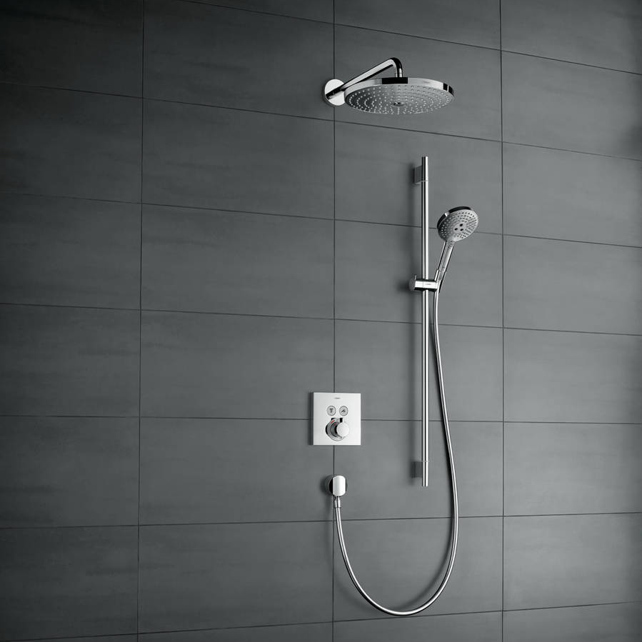 Armature - pokrivne plošče — 15763000 Hansgrohe Showerselect termostatska pokrivna plošča | SAN-KERAMIKA.SI