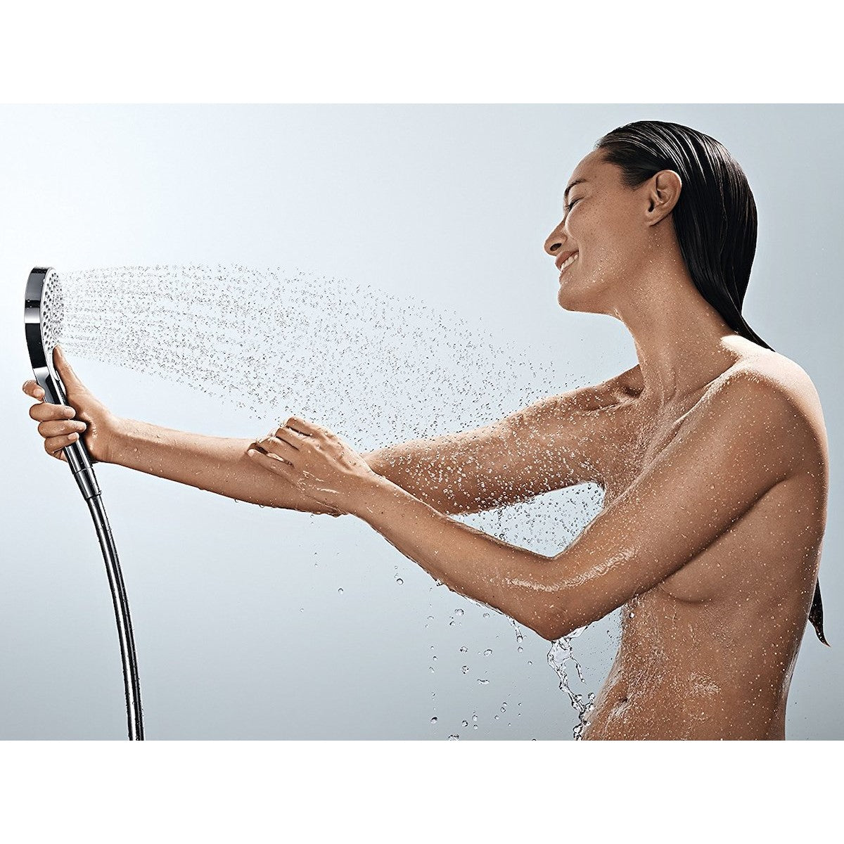 Tuš sistemi — 26590400 Hansgrohe Croma Select E 110 3jet Multi tuš set brez armature | SAN-KERAMIKA.SI