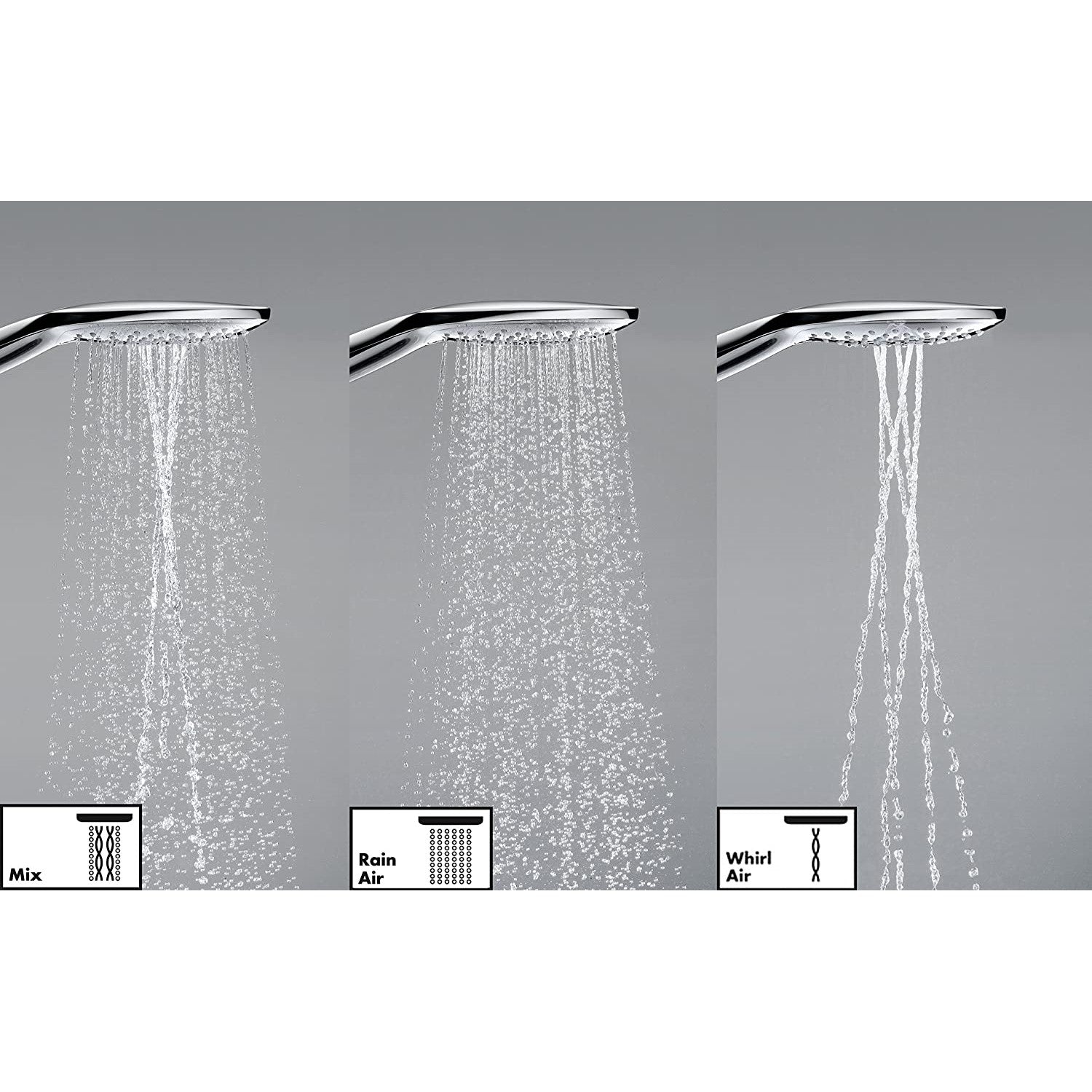 Tuš sistemi — 26626000 Hansgrohe Raindance Select S 150 3jet Unica tuš set brez armature | SAN-KERAMIKA.SI