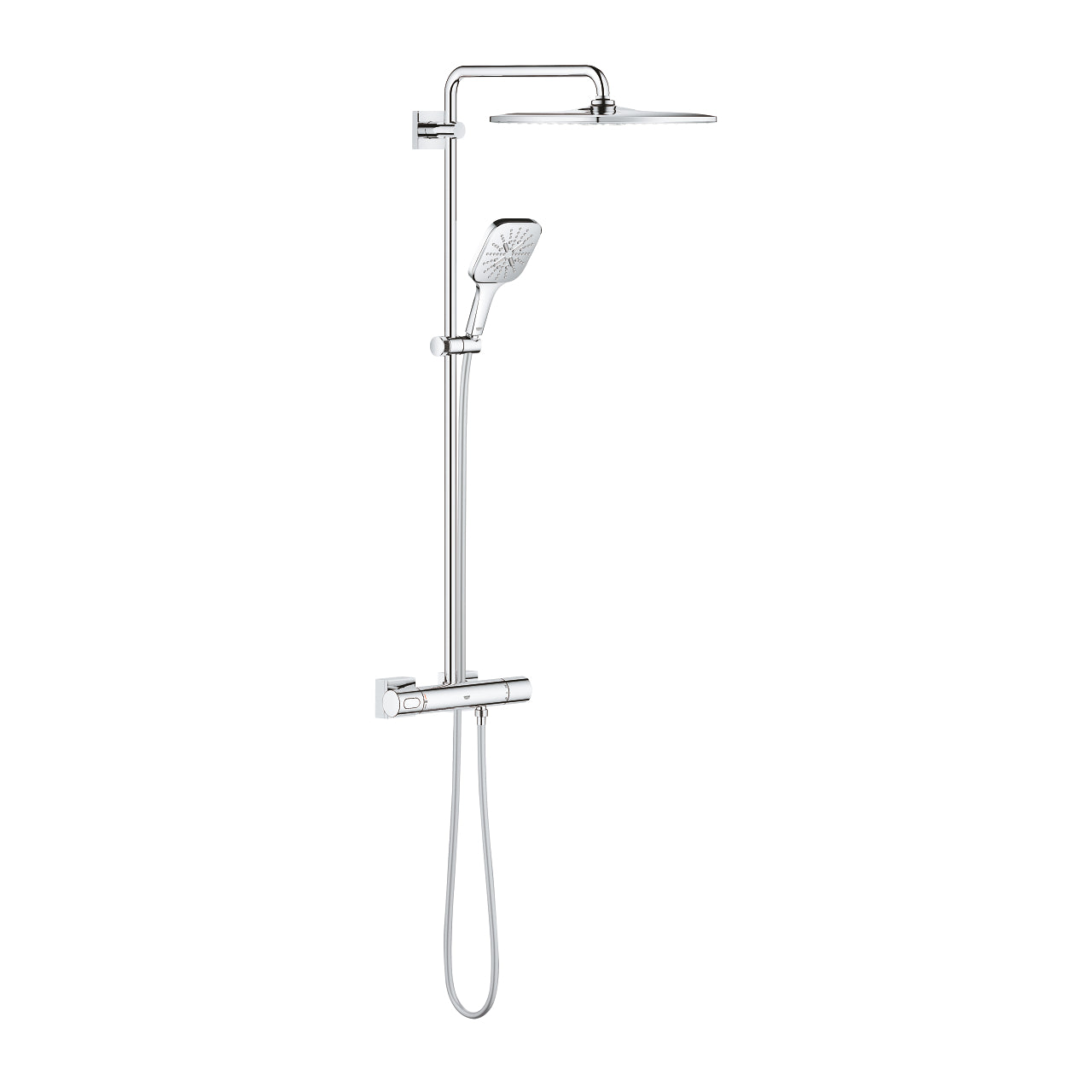 Tuš sistemi — 26649000 Grohe Rainshower SmartActive Cube 310 termostatska armatura s tuš setom | SAN-KERAMIKA.SI