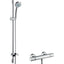 Tuš sistemi — 27085000 Hansgrohe Croma 100 Multi / Ecostat 1001 SL Combi stenska termostatska armatura s tuš setom | SAN-KERAMIKA.SI