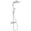 Tuš sistemi — 27271000 Hansgrohe Crometta E 240 1jet stenska termostatska armatura s tuš setom | SAN-KERAMIKA.SI