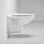 39899000 Grohe Bau Ceramic viseča brezrobna WC školjka z WC desko Slim s počasnim zapiranjem