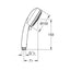 26092000 Grohe Vitalio Comfort 100 tuš ročka 3 funkcije