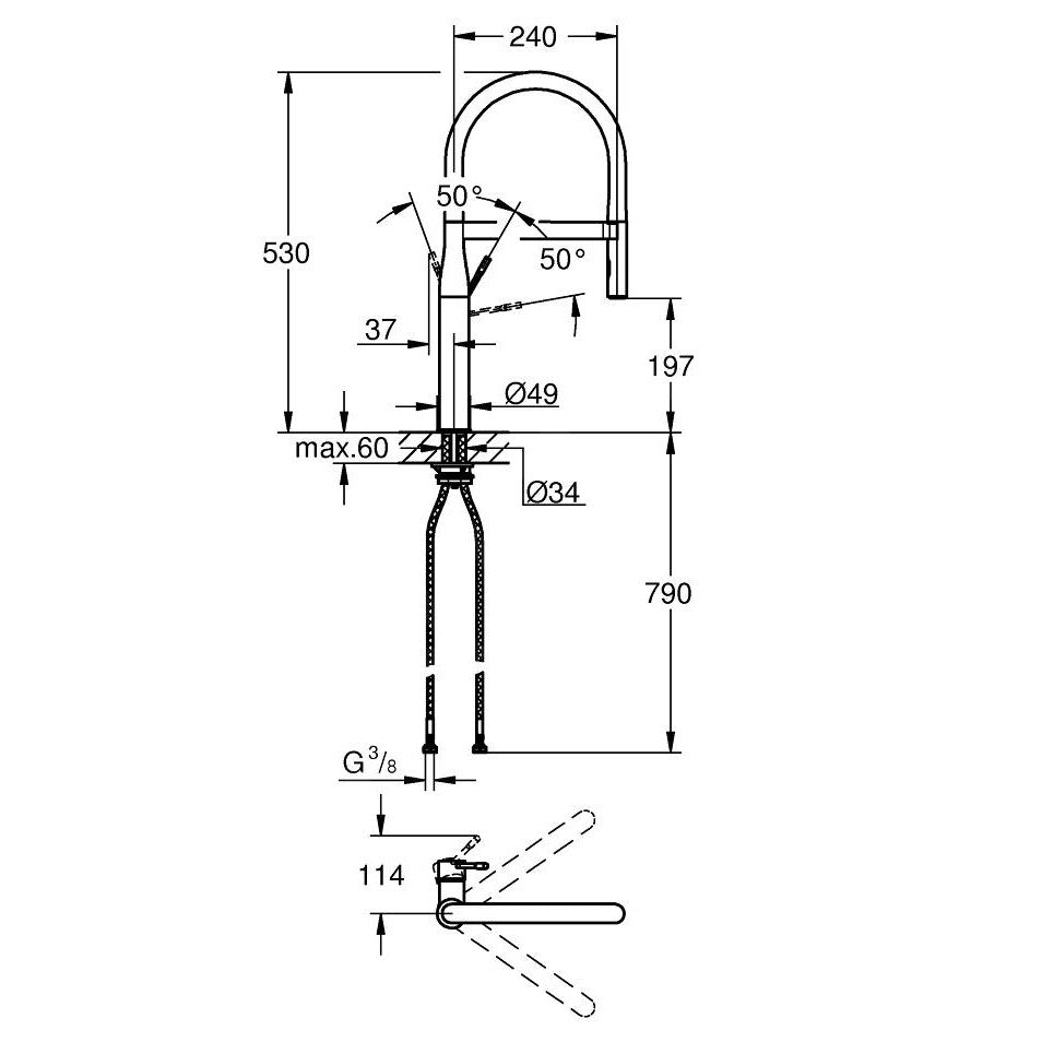 30294DC0 Grohe Essence New kuhinjska armatura