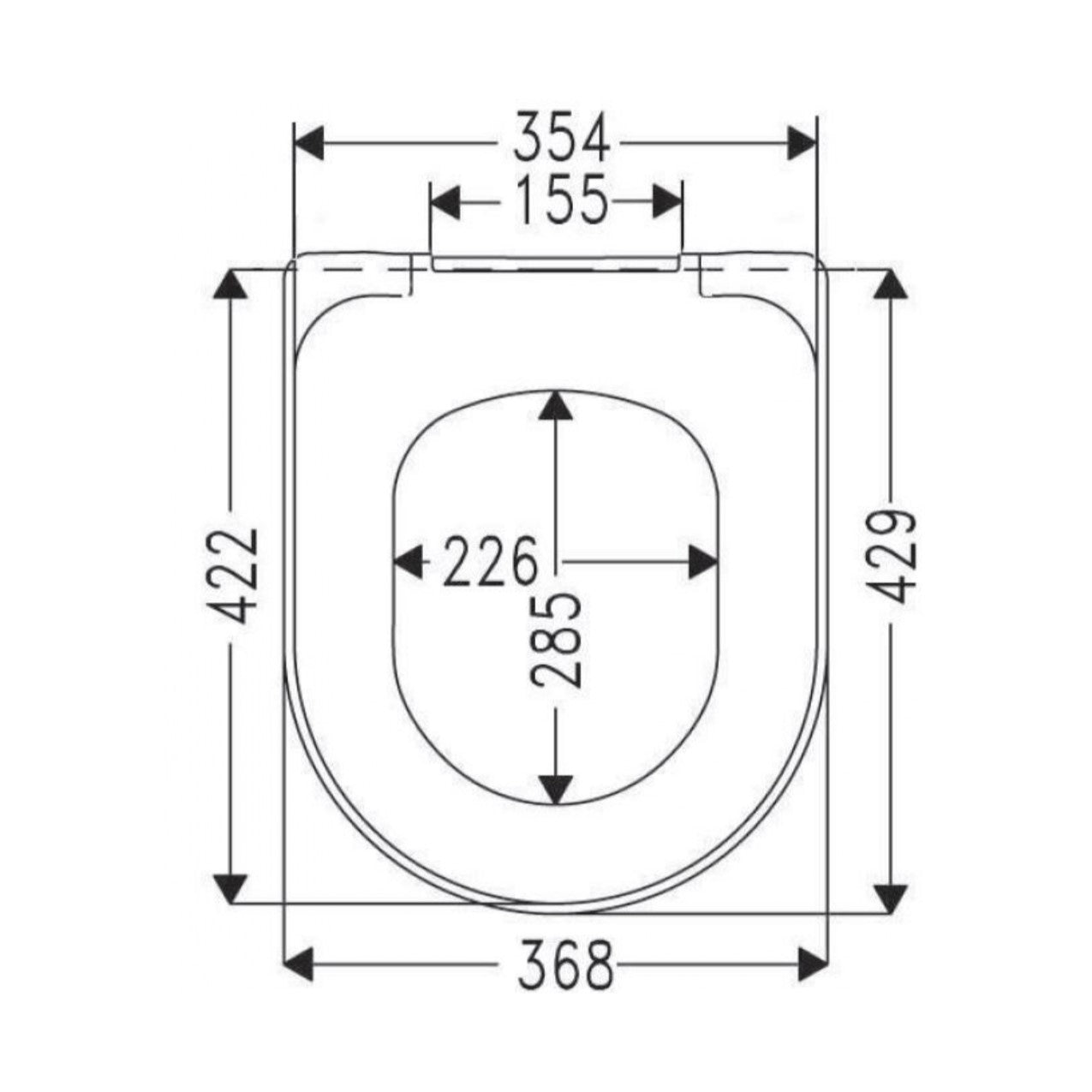 9M38S101 Villeroy & Boch O.Novo WC deska s počasnim zapiranjem "Soft Close"