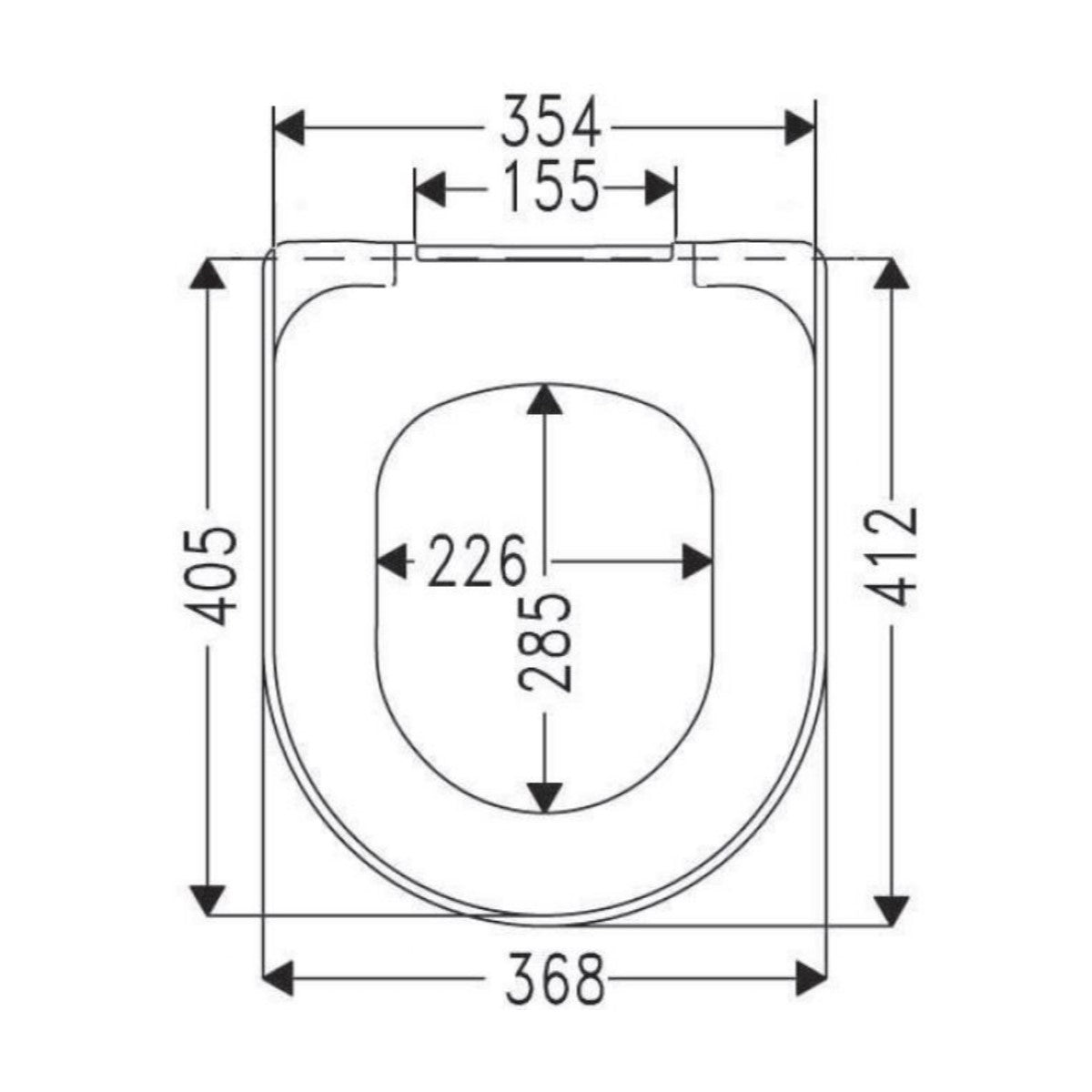 9M396101 Villeroy & Boch O.Novo WC deska